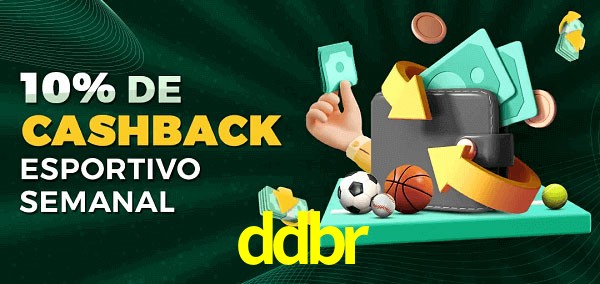 10% de bônus de cashback na ddbr